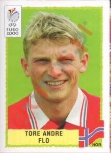 249 Tore Andre Flo – UEFA Euro Belgium-Netherlands 2000 Panini