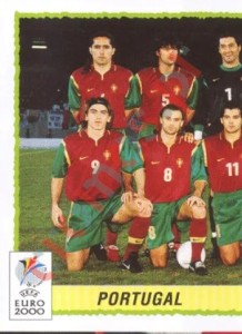 50 Team Portugal
1 – UEFA Euro Belgium-Netherlands 2000 Panini