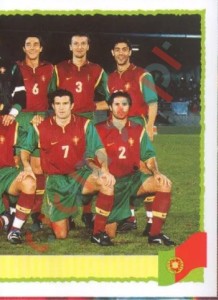 51 Team Portugal
2 – UEFA Euro Belgium-Netherlands 2000 Panini