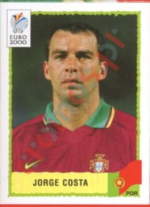 57 Jorge Costa – UEFA Euro Belgium-Netherlands 2000 Panini