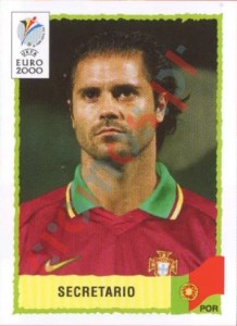 58 Secretario – UEFA Euro Belgium-Netherlands 2000 Panini