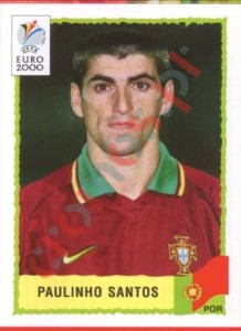 59 Paulinho Santos – UEFA Euro Belgium-Netherlands 2000 Panini
