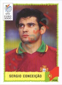 65 Sergio Conceicao – UEFA Euro Belgium-Netherlands 2000 Panini