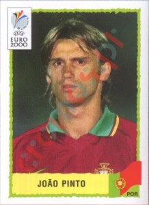 67 Joao Pinto – UEFA Euro Belgium-Netherlands 2000 Panini