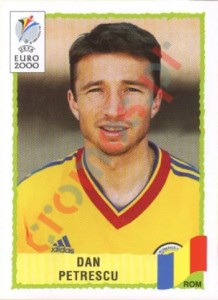 30 Dan Petrescu – UEFA Euro Belgium-Netherlands 2000 Panini