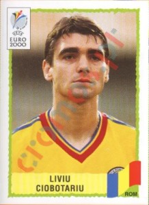 31 Liviu Ciobotariu – UEFA Euro Belgium-Netherlands 2000 Panini
