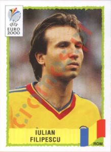 34 Iulian Filipescu – UEFA Euro Belgium-Netherlands 2000 Panini