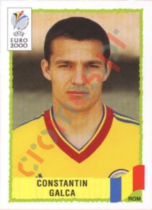 37 Constantin Galca – UEFA Euro Belgium-Netherlands 2000 Panini