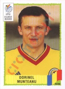 39 Dorinel Munteanu – UEFA Euro Belgium-Netherlands 2000 Panini
