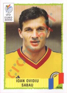 40 Ioan Ovidiu Sabau – UEFA Euro Belgium-Netherlands 2000 Panini