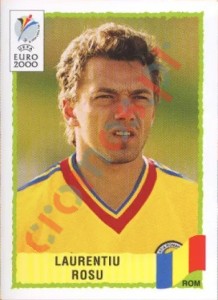 42 Laurentiu Rosu – UEFA Euro Belgium-Netherlands 2000 Panini