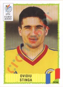 43 Ovidiu Stinga – UEFA Euro Belgium-Netherlands 2000 Panini