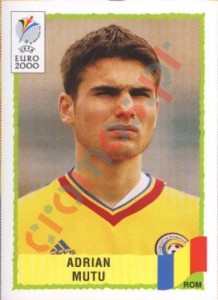 47 Adrian Mutu – UEFA Euro Belgium-Netherlands 2000 Panini