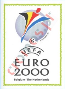 1 Official Logo – UEFA Euro Belgium-Netherlands 2000 Panini