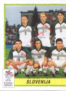 253 Team Slovenia
1 – UEFA Euro Belgium-Netherlands 2000 Panini