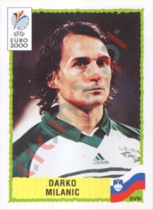 258 Darko Milanic – UEFA Euro Belgium-Netherlands 2000 Panini