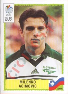 260 Milenko Acimovic – UEFA Euro Belgium-Netherlands 2000 Panini