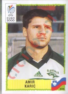 263 Amir Karic – UEFA Euro Belgium-Netherlands 2000 Panini