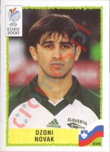 264 Dzoni Novak – UEFA Euro Belgium-Netherlands 2000 Panini