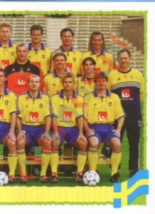 120 Team Sweden
2 – UEFA Euro Belgium-Netherlands 2000 Panini