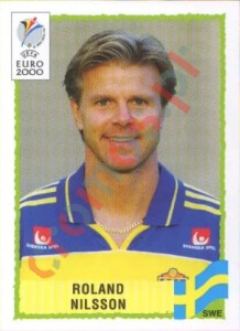 126 Roland Nilsson – UEFA Euro Belgium-Netherlands 2000 Panini