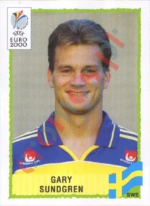 127 Gary Sundgren – UEFA Euro Belgium-Netherlands 2000 Panini