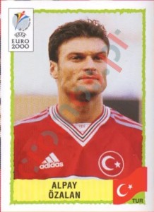145 Alpay Ozalan – UEFA Euro Belgium-Netherlands 2000 Panini
