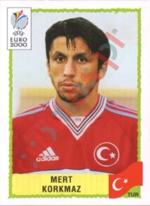 151 Mert Korkmaz – UEFA Euro Belgium-Netherlands 2000 Panini