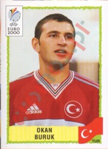 154 Okan Buruk – UEFA Euro Belgium-Netherlands 2000 Panini