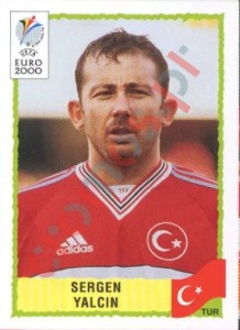 157 Sergen Yalcin – UEFA Euro Belgium-Netherlands 2000 Panini