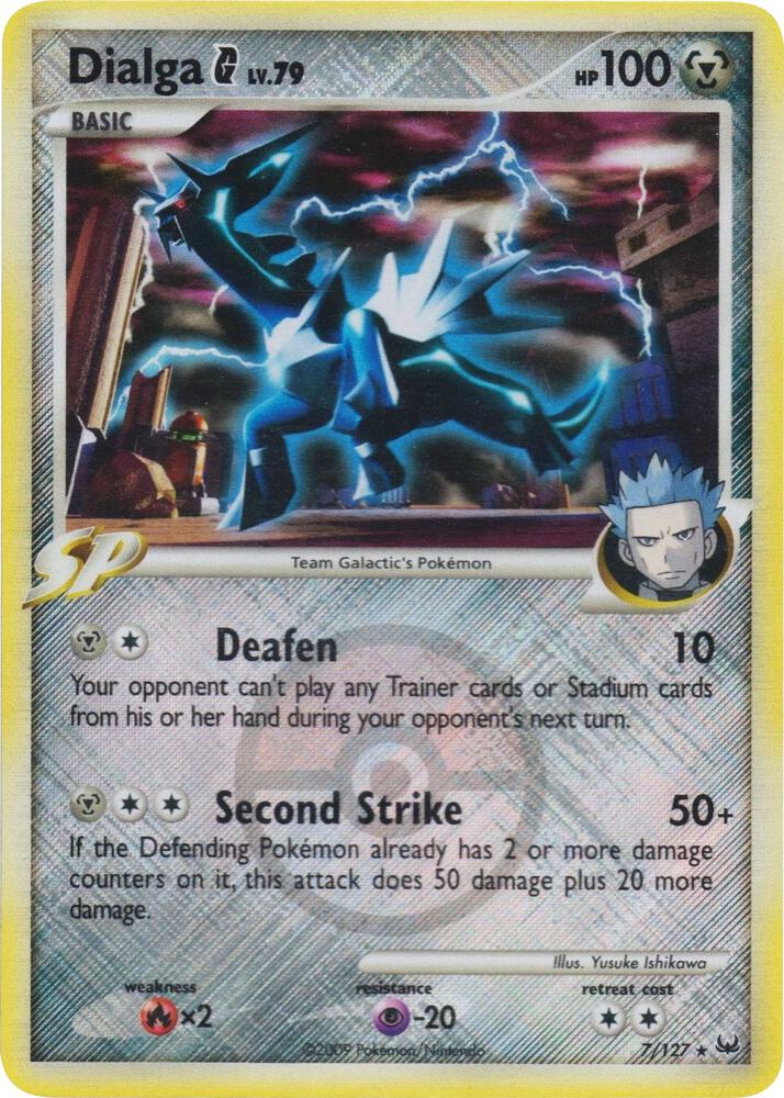 7-reverse-league Dialga G (Reverse Holo, League) – Platinum