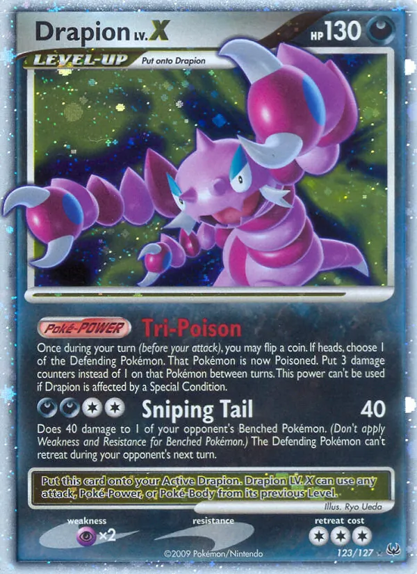 123 Drapion LV.X – Platinum