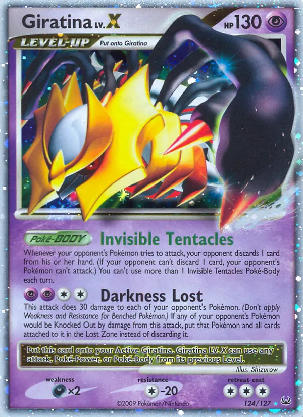 124 Giratina LV.X – Platinum