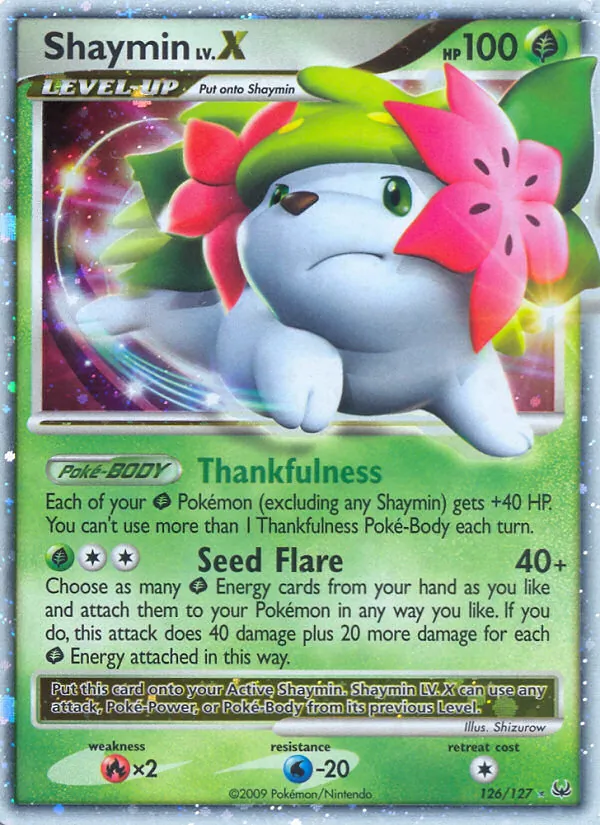 126 Shaymin LV.X – Platinum