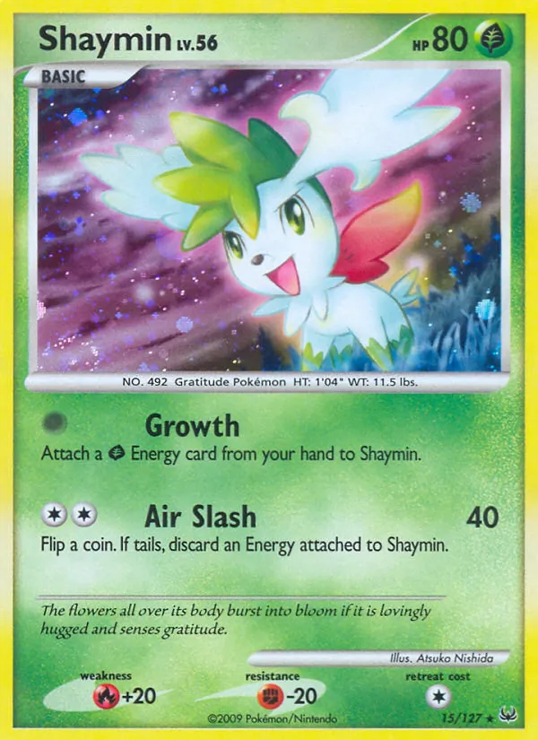 15 Shaymin – Platinum