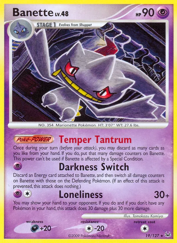 19 Banette – Platinum