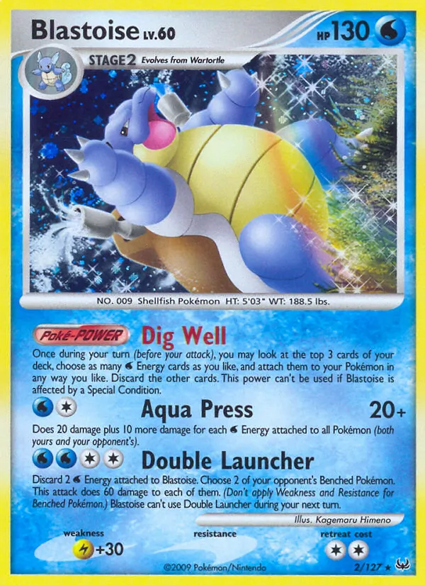 2 Blastoise – Platinum