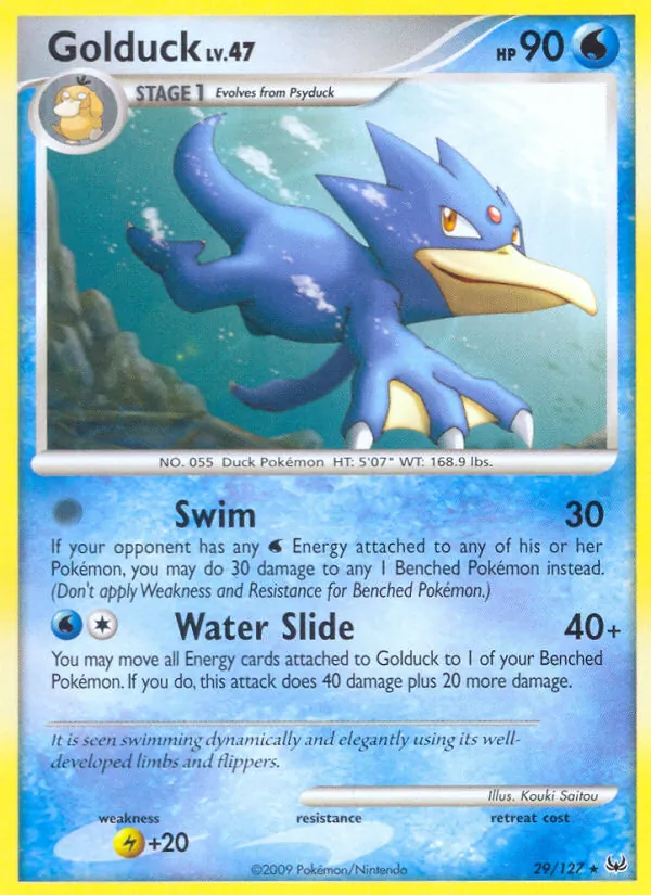 29 Golduck – Platinum