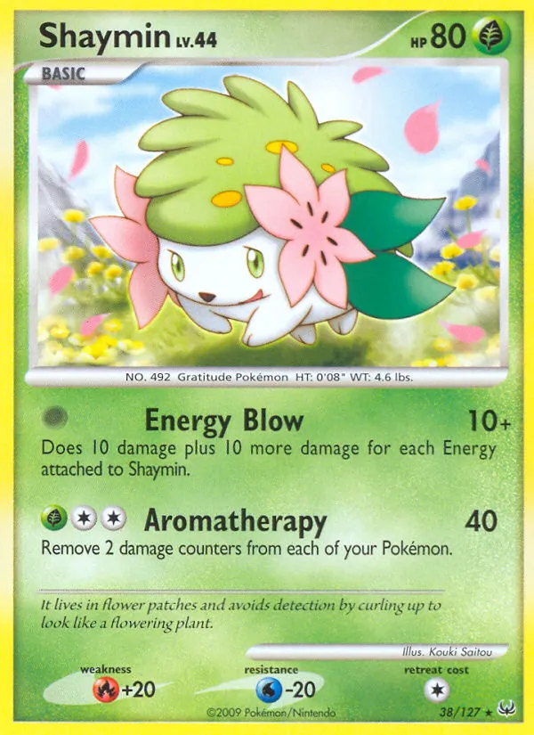 38 Shaymin – Platinum