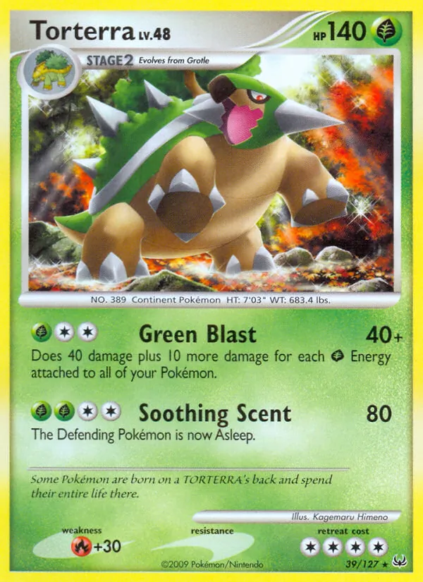 39 Torterra – Platinum
