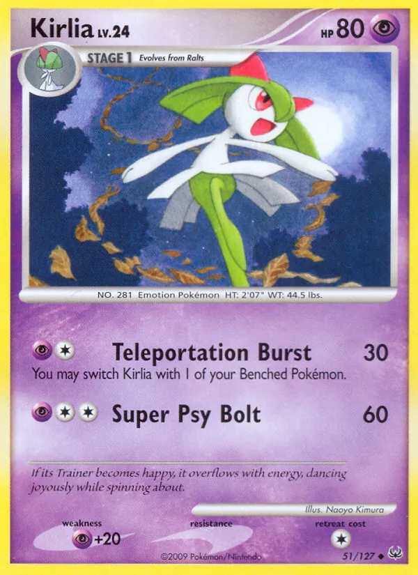 51 Kirlia – Platinum