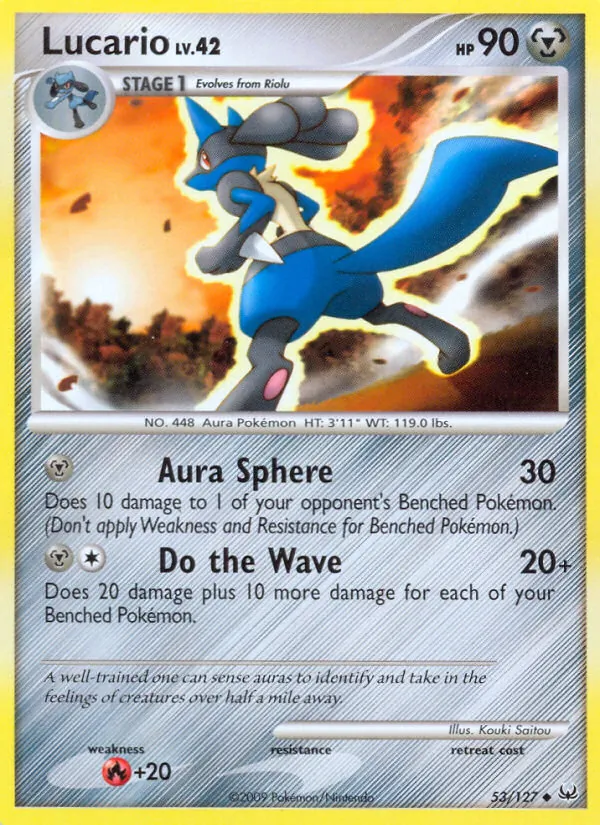 53 Lucario – Platinum