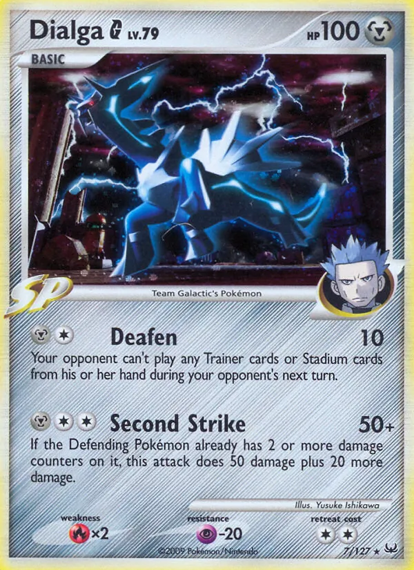 7 Dialga G – Platinum