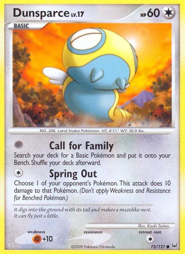 73 Dunsparce – Platinum