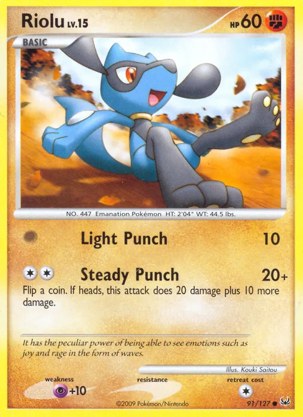 91 Riolu – Platinum