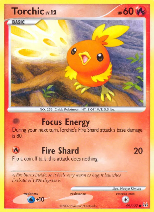 99 Torchic – Platinum