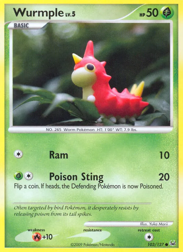 103-RH Wurmple – Platinum