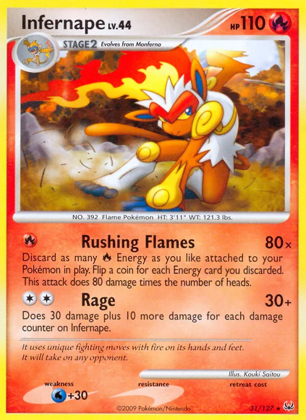 31-RH Infernape – Platinum