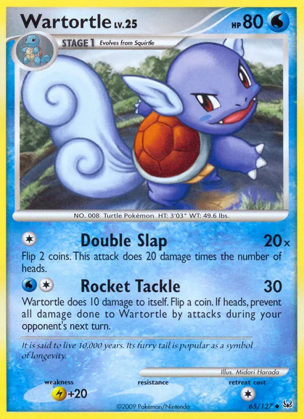 65-RH Wartortle – Platinum