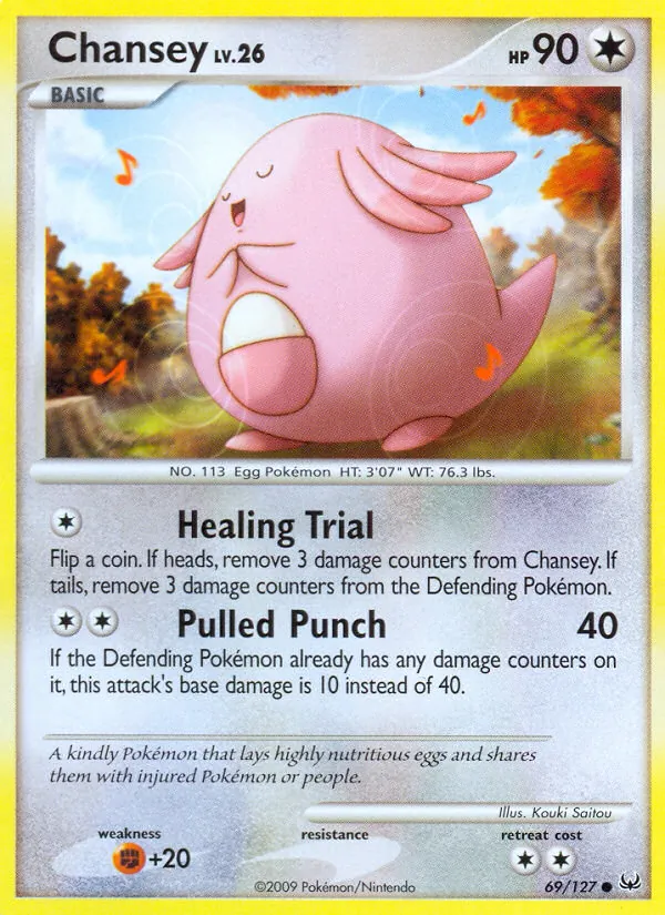 69-RH Chansey – Platinum
